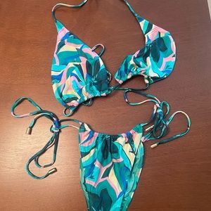 Hello Molly “AZURE” swimsuit NWT